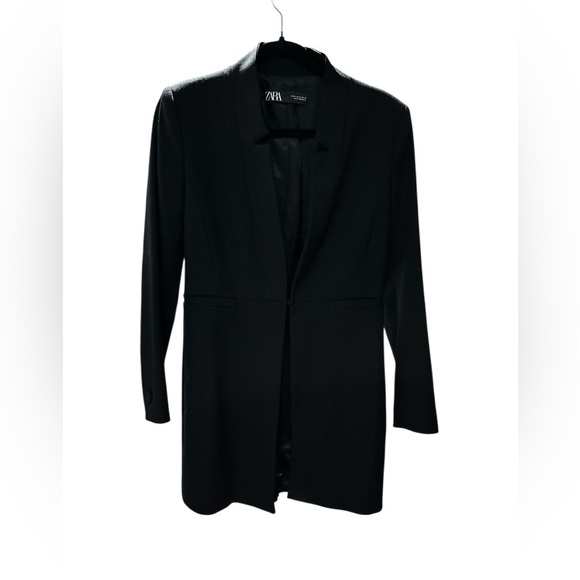 Zara Chic Black Blazer - Picture 1 of 8